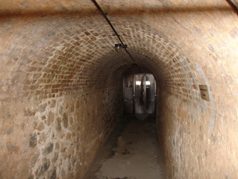 Inside tunel Museum
