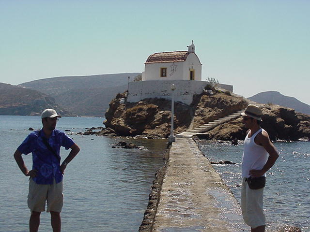 Adventure at Ag Isidoros · Leros 2004 archive photograph 19